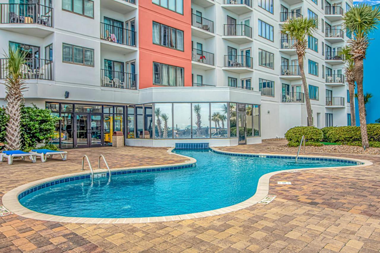 Ocean Front Studio With Panoramic Views! Palace Resort 1001 默特尔比奇 外观 照片